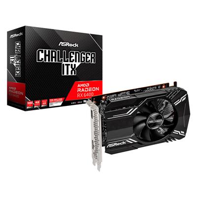 Placa de Video ASRock Radeon RX 6400 Challenger IT